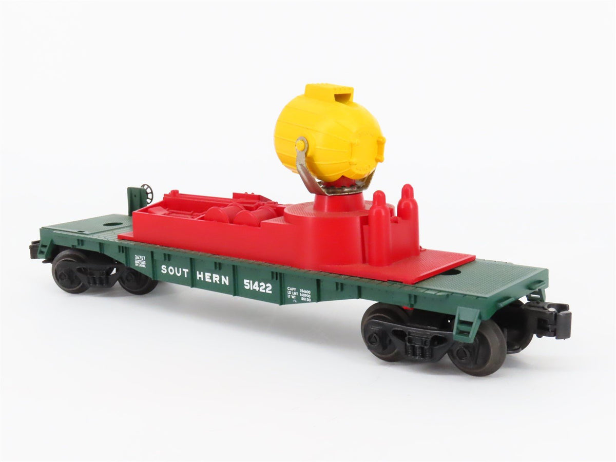 O Gauge 3-Rail Lionel 6-36757 SRR Southern Railway Searchlight Car #51422