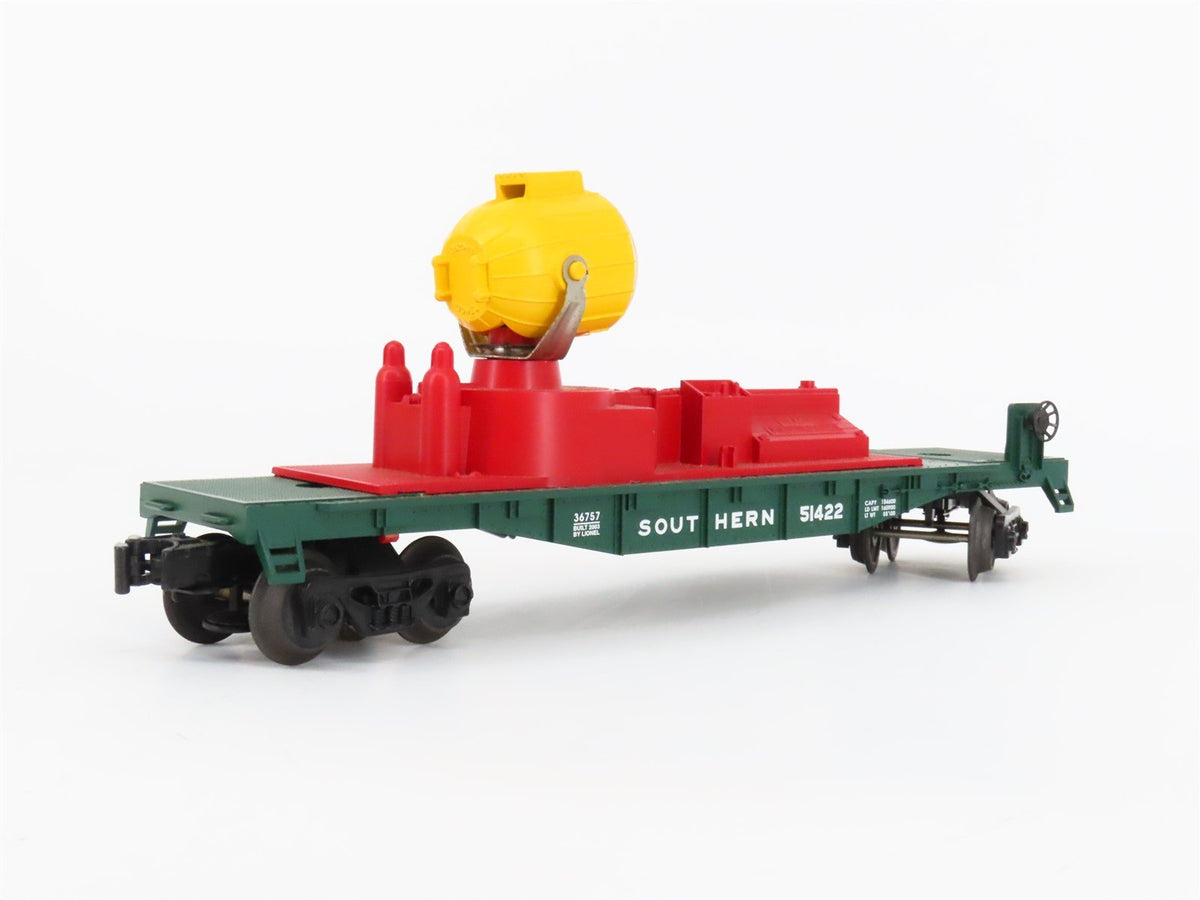 O Gauge 3-Rail Lionel 6-36757 SRR Southern Railway Searchlight Car #51422