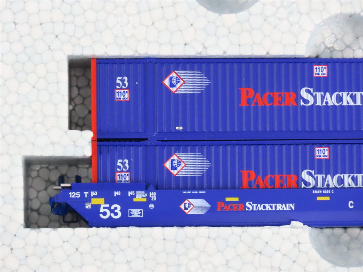 N Scale Kato 106-6179 BRAN Pacer Stack Gunderson MAXI-IV Double Stack 3-Pack