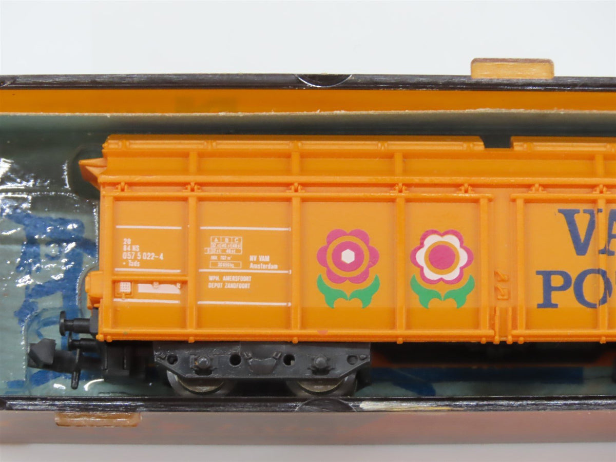 N Scale Roco 02366A VAM Compost High Capacity Garbage Wagon
