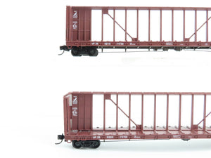 N Scale Micro-Trains MTL 99300177 UP Union Pacific Centerbeam Flatcar 4-Pack