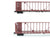 N Scale Micro-Trains MTL 99300177 UP Union Pacific Centerbeam Flatcar 4-Pack