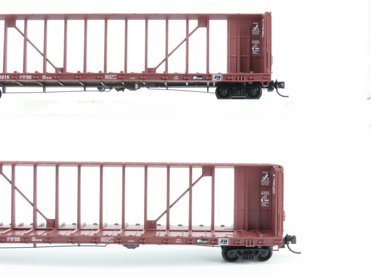 N Scale Micro-Trains MTL 99300177 UP Union Pacific Centerbeam Flatcar 4-Pack