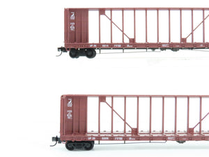N Scale Micro-Trains MTL 99300177 UP Union Pacific Centerbeam Flatcar 4-Pack