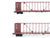N Scale Micro-Trains MTL 99300177 UP Union Pacific Centerbeam Flatcar 4-Pack