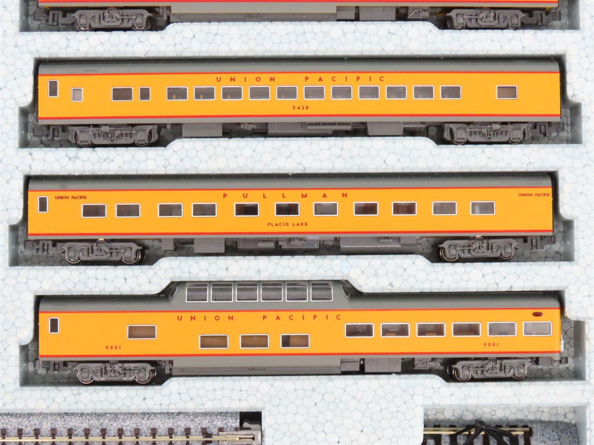 N KATO 106-088-1 UP City Of LA Passenger 11-Car Set w/Unitrack Display &amp; Lights