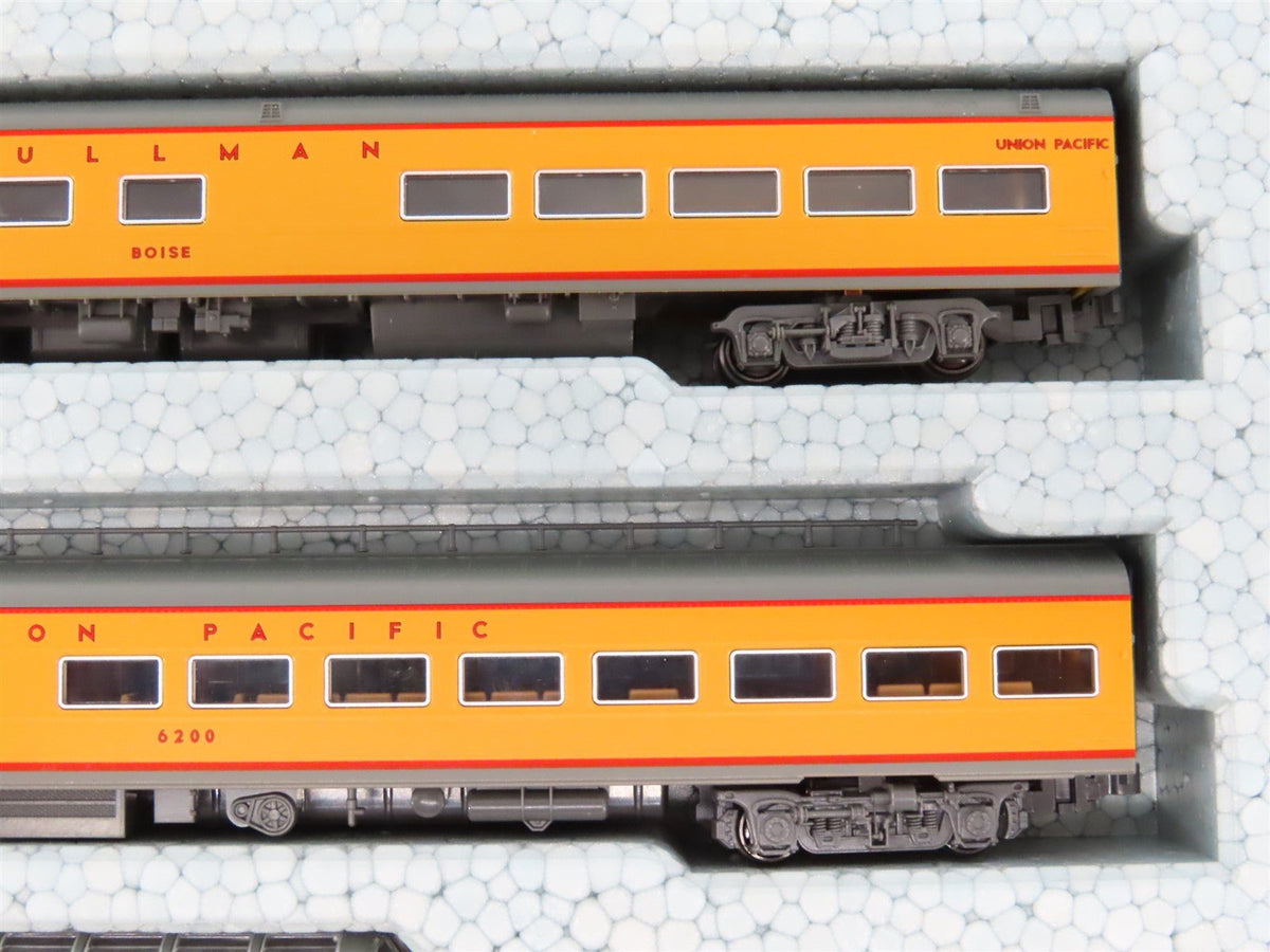 N KATO 106-088-1 UP City Of LA Passenger 11-Car Set w/Unitrack Display &amp; Lights
