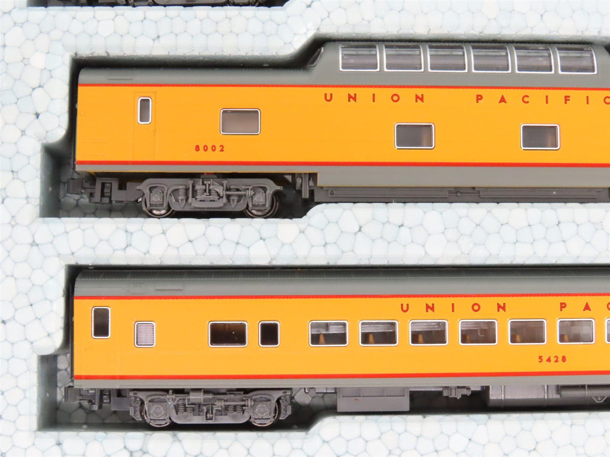 N KATO 106-088-1 UP City Of LA Passenger 11-Car Set w/Unitrack Display &amp; Lights