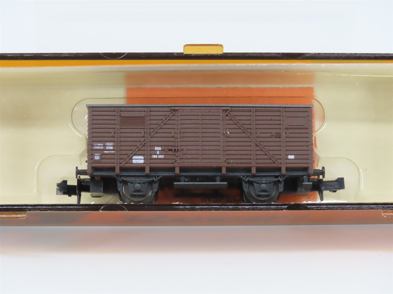 N Scale Roco 25055 OBB Covered Goods Wagon