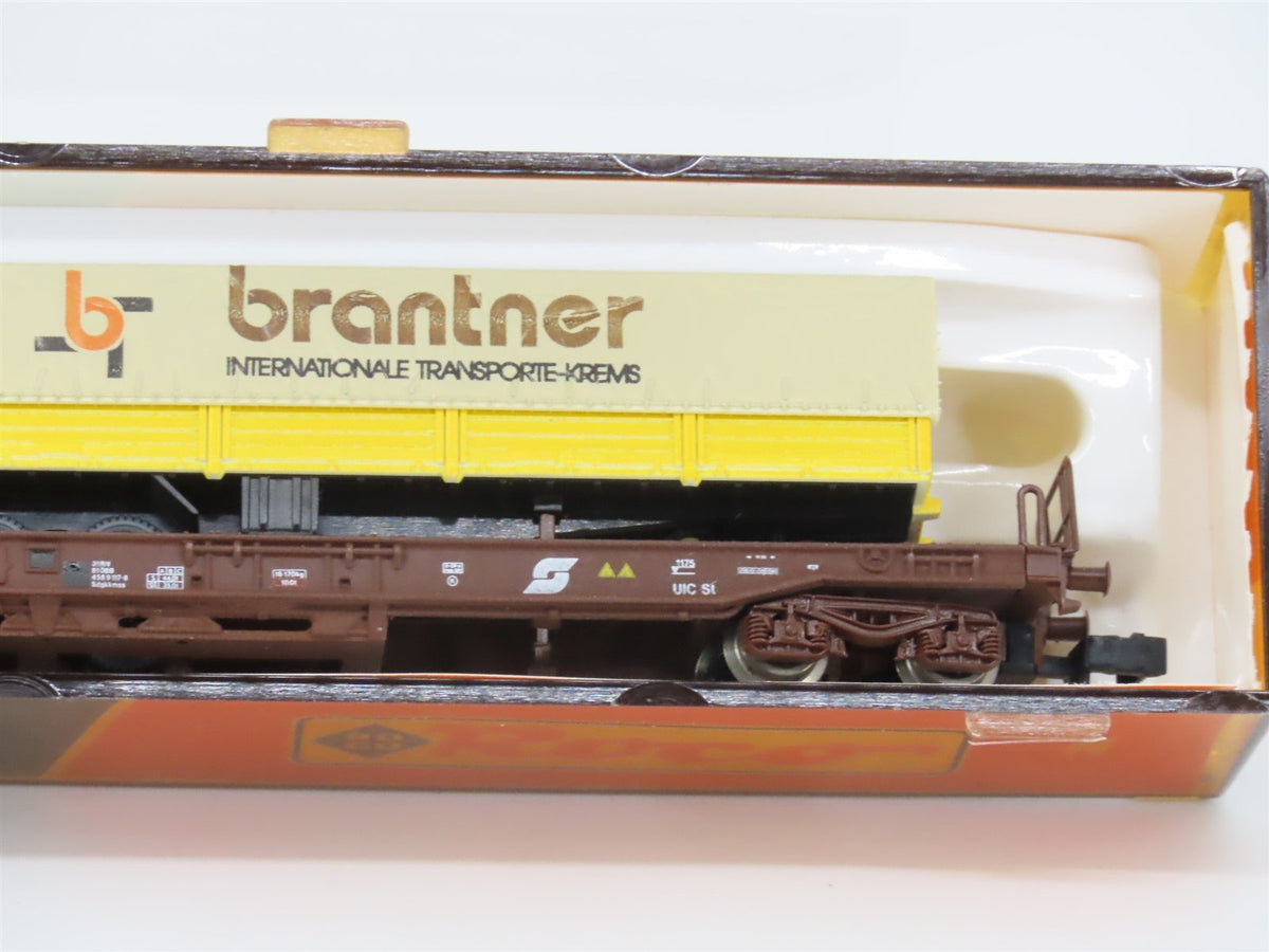 N Scale Roco 28000 OBB Branter Container Carrier Wagon