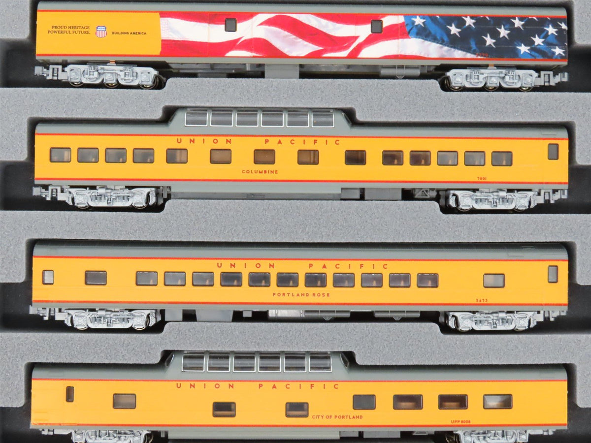 N Scale KATO 106-086 UP Union Pacific Excursion Passenger 7-Car Set