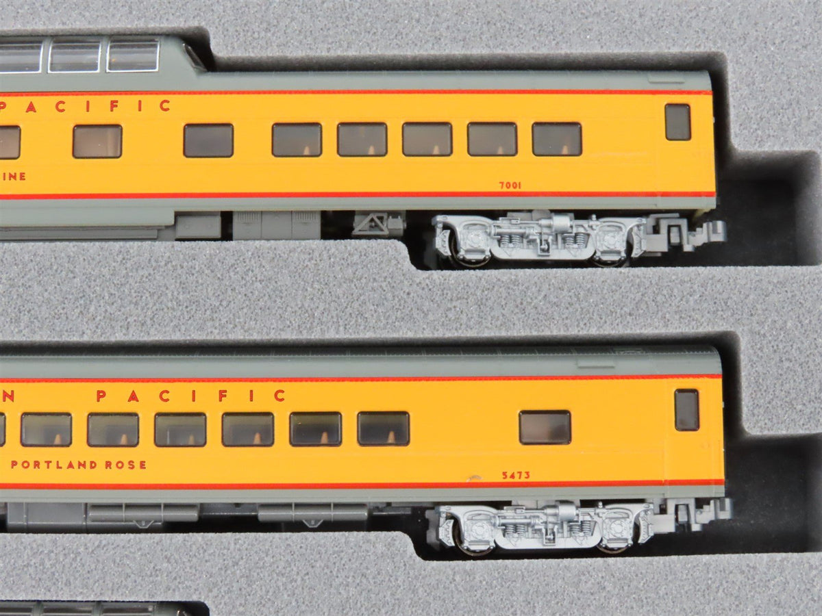 N Scale KATO 106-086 UP Union Pacific Excursion Passenger 7-Car Set