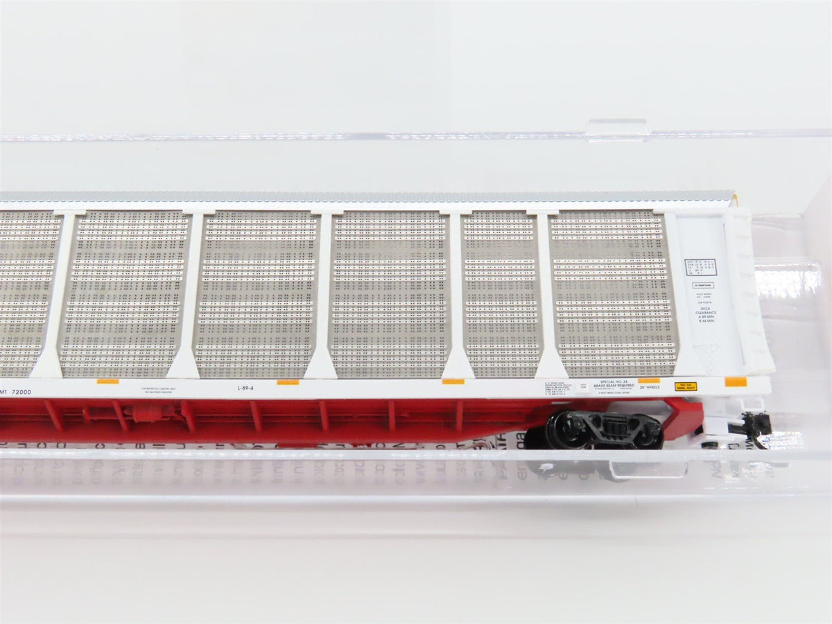 N Micro-Trains MTL 11100341 CN Canadian National 89&#39; Auto Carrier NKCR9199