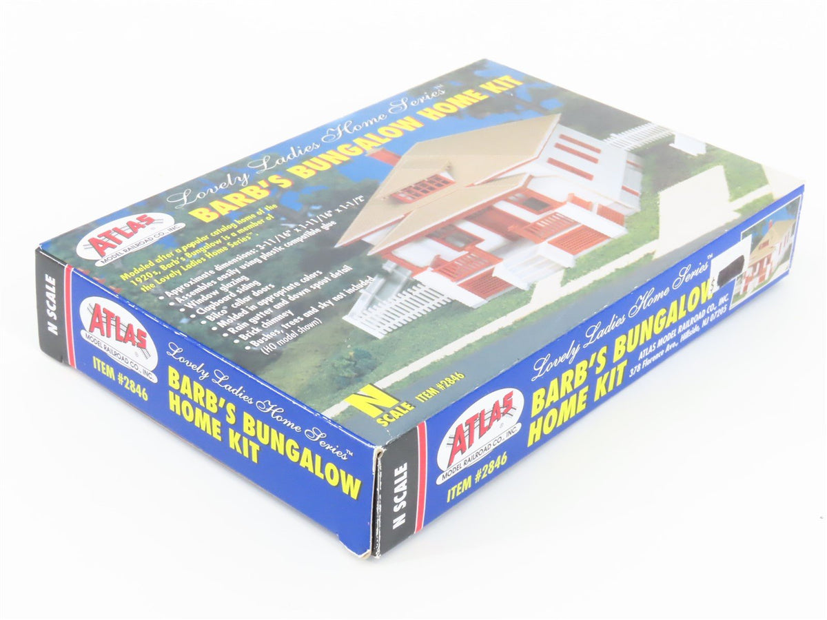 N Scale Atlas 2846 Barb&#39;s Bungalow House Building Kit