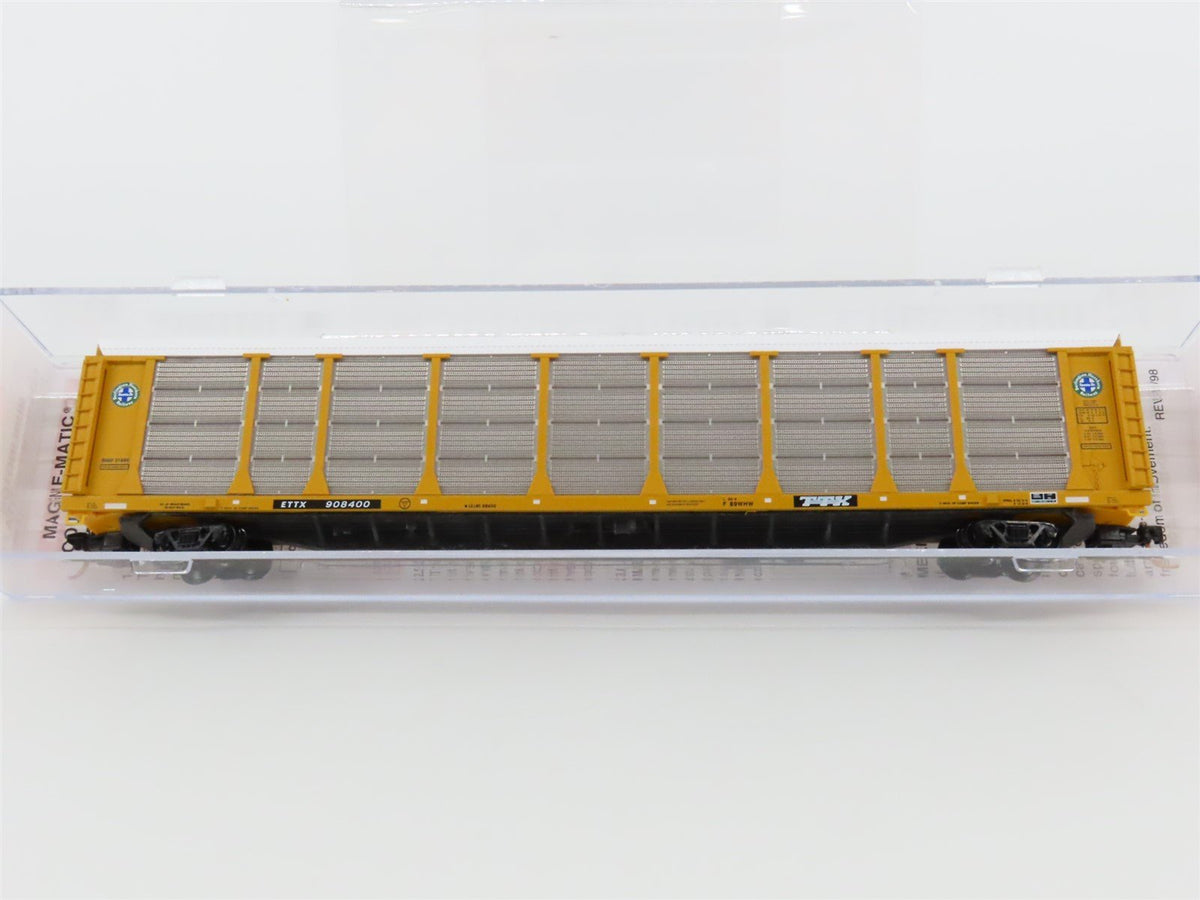 N Scale Micro-Trains MTL 11100101 ETTX BNSF 89&#39; Closed Auto Rack Car 908400