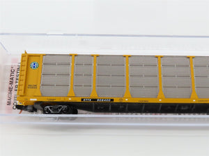 N Scale Micro-Trains MTL 11100101 ETTX BNSF 89' Closed Auto Rack Car 908400