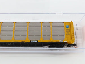 N Scale Micro-Trains MTL 11100101 ETTX BNSF 89' Closed Auto Rack Car 908400