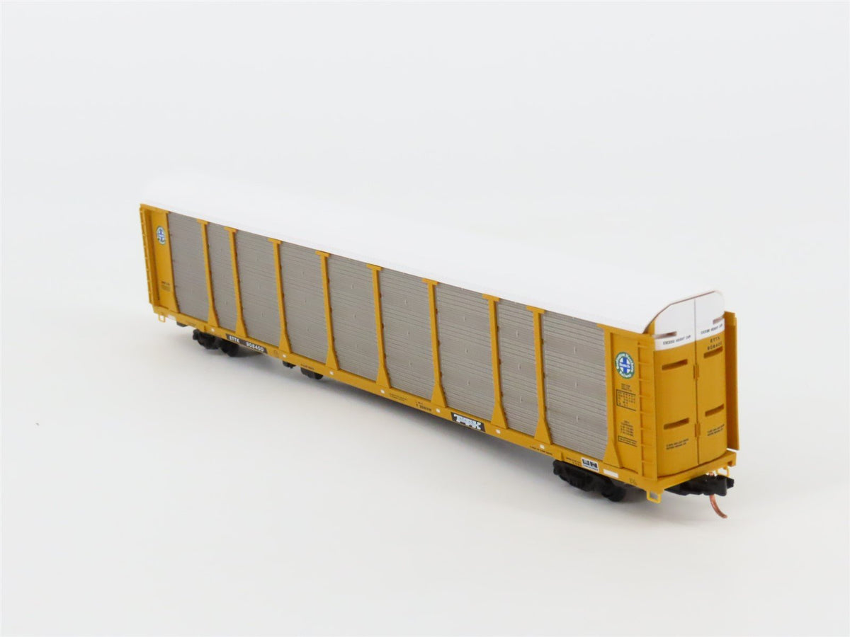 N Scale Micro-Trains MTL 11100101 ETTX BNSF 89&#39; Closed Auto Rack Car 908400