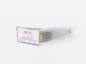 N Scale Micro-Trains MTL 11100101 ETTX BNSF 89' Closed Auto Rack Car 908400