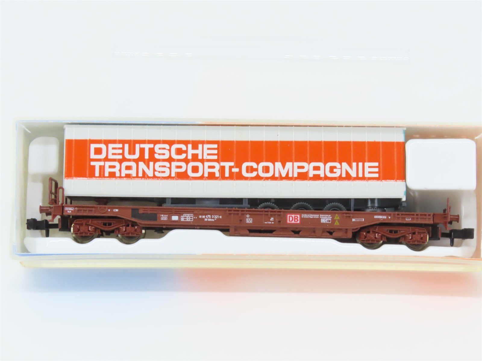 N Scale Roco 25302 DB Deutsche Transport-Compagnie Container Carrier Wagon
