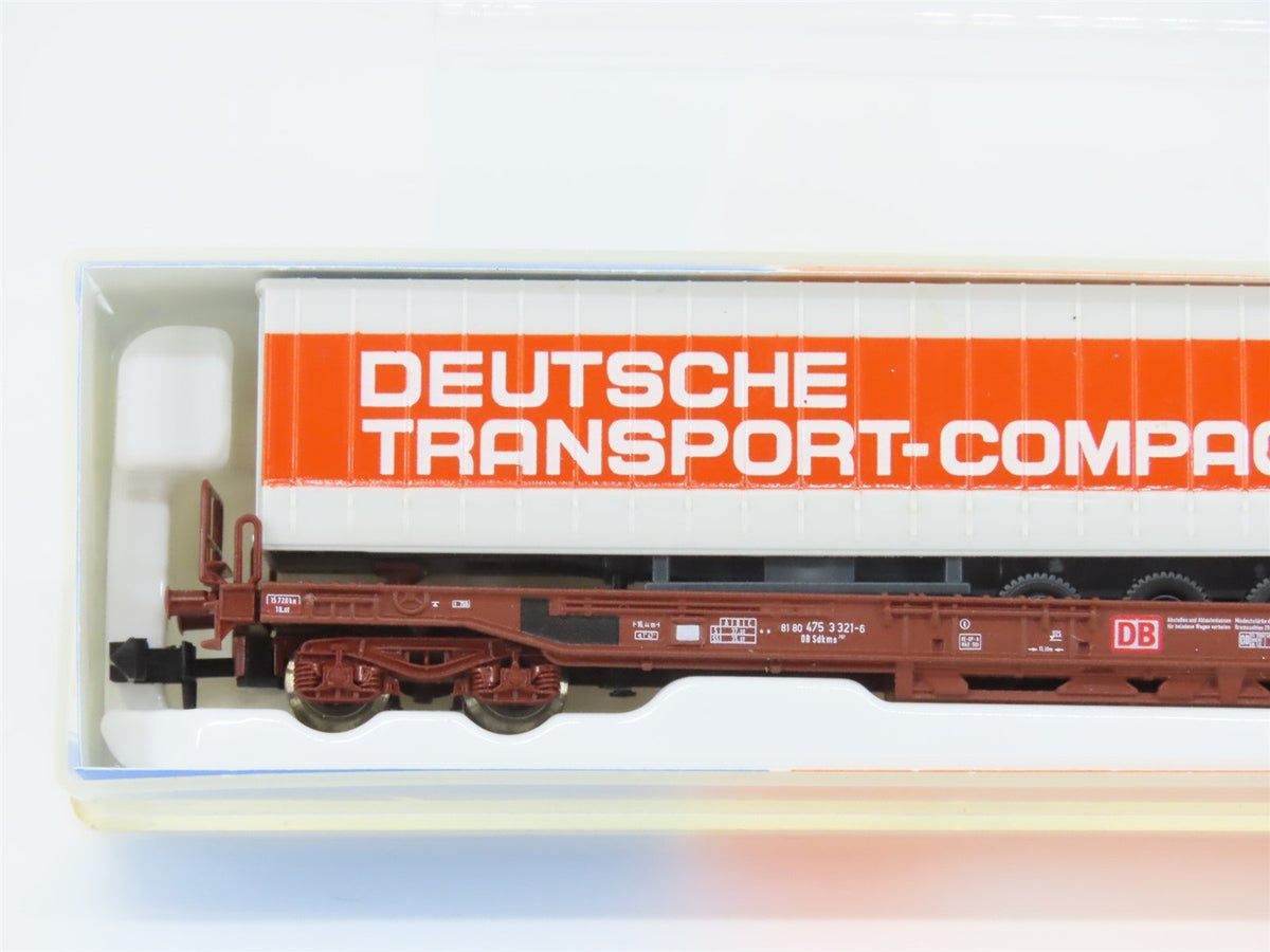N Scale Roco 25302 DB Deutsche Transport-Compagnie Container Carrier Wagon