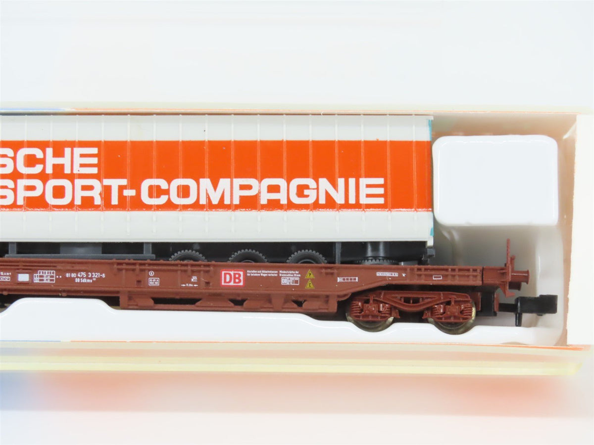 N Scale Roco 25302 DB Deutsche Transport-Compagnie Container Carrier Wagon