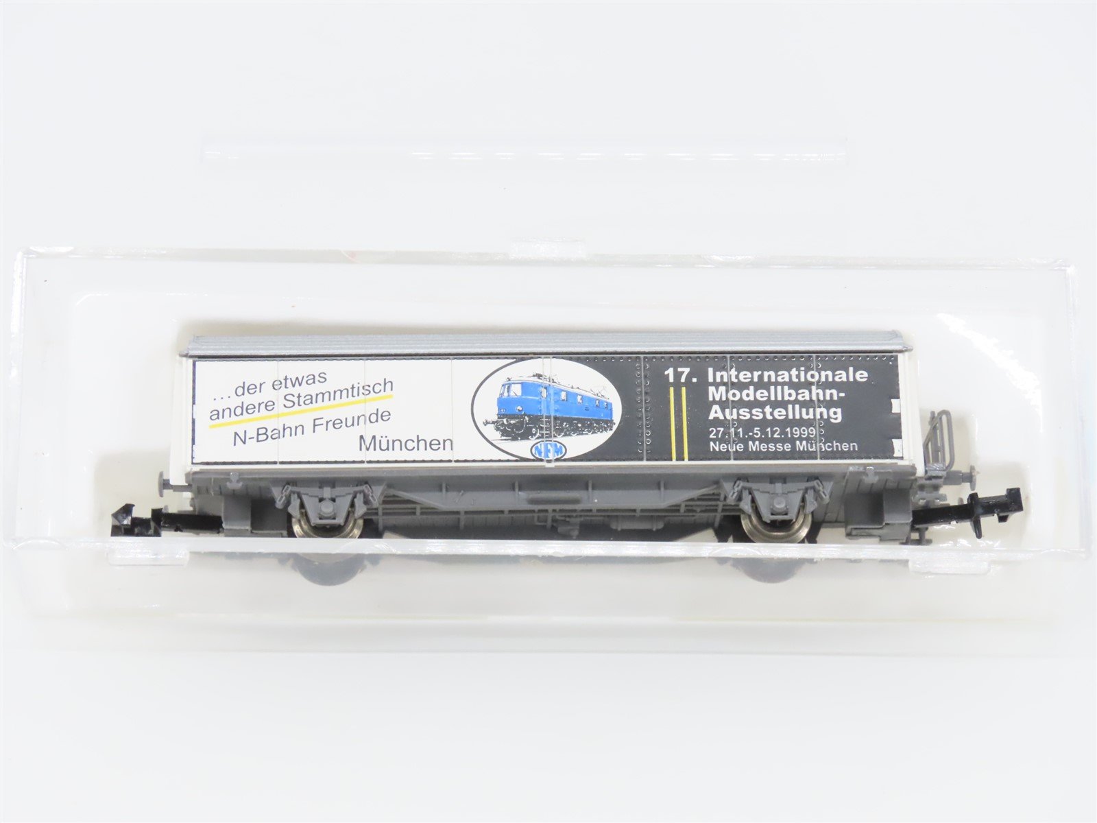 N Scale Roco N-Bahn Freunde Munchen NFM Sliding Wall Wagon