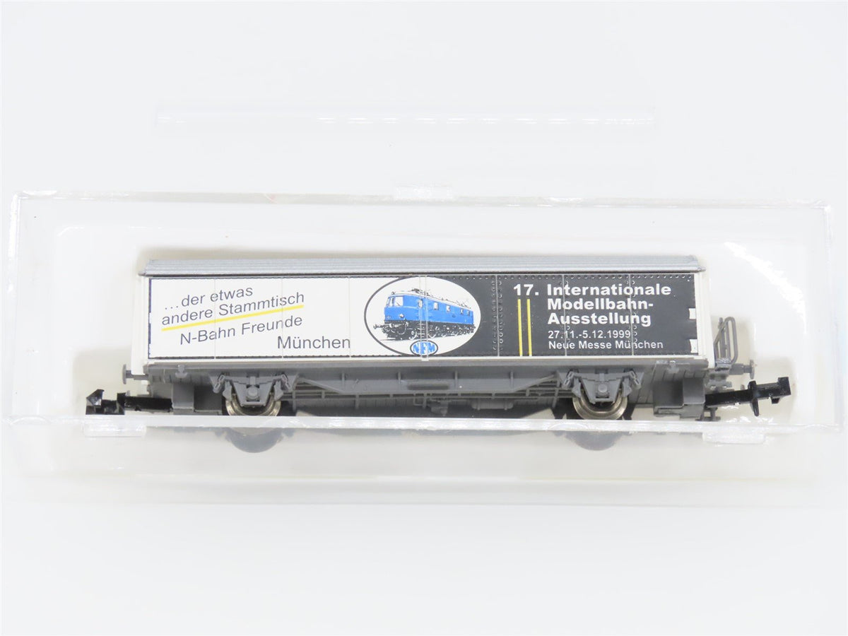 N Scale Roco N-Bahn Freunde Munchen NFM Sliding Wall Wagon
