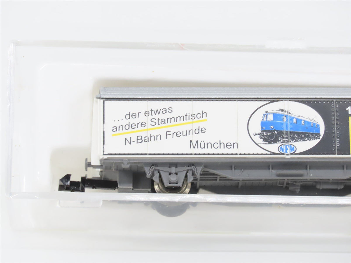 N Scale Roco N-Bahn Freunde Munchen NFM Sliding Wall Wagon