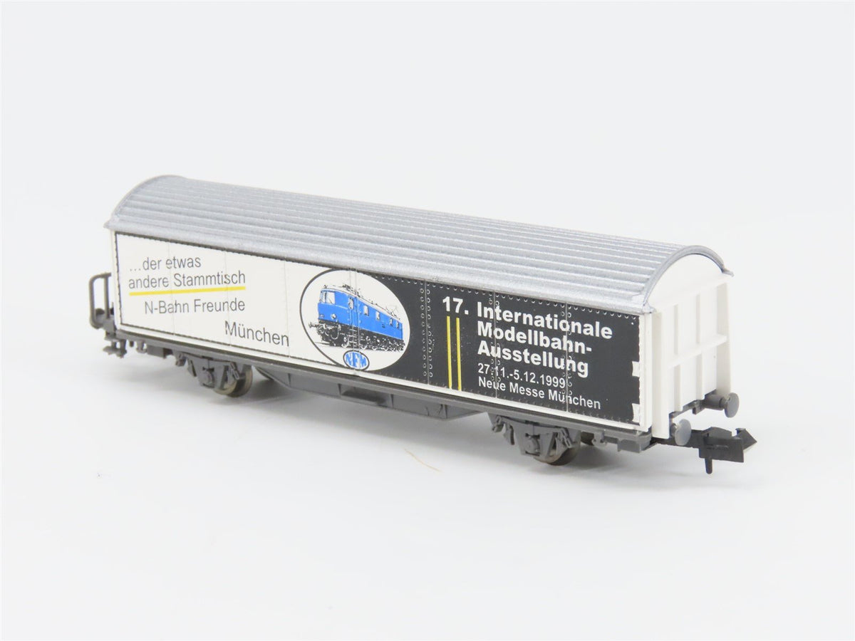 N Scale Roco N-Bahn Freunde Munchen NFM Sliding Wall Wagon