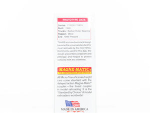 N Scale Micro-Trains MTL 11100210 ETTX BNSF 89' Closed Auto Rack Car 711052