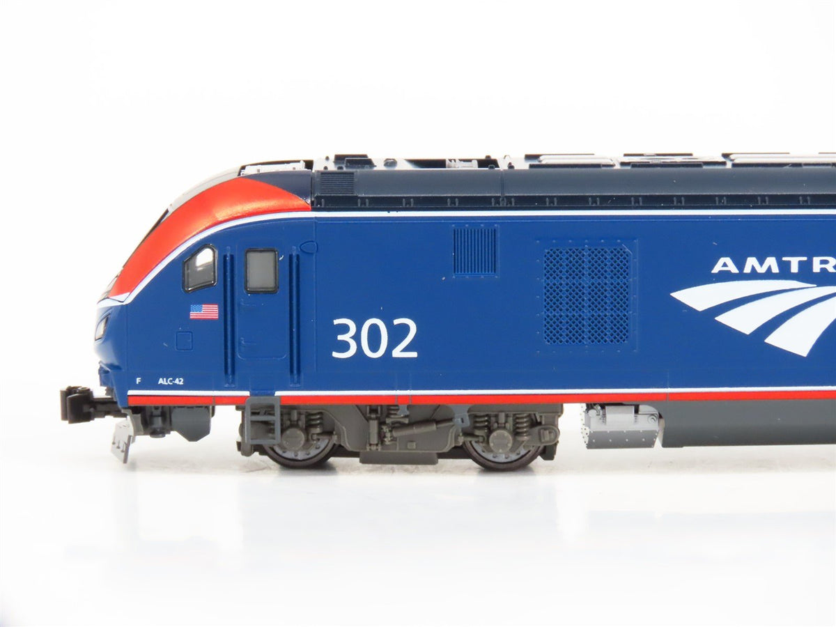 N Scale KATO 10-1788-1 Amtrak ACL-42 Diesel w/ 3 Passenger Car Set