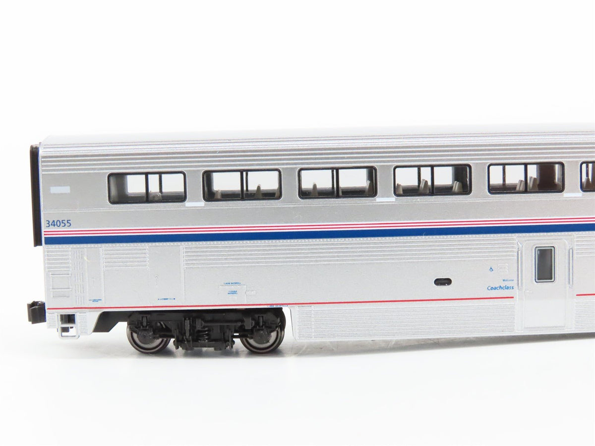 N Scale KATO 10-1788-1 Amtrak ACL-42 Diesel w/ 3 Passenger Car Set