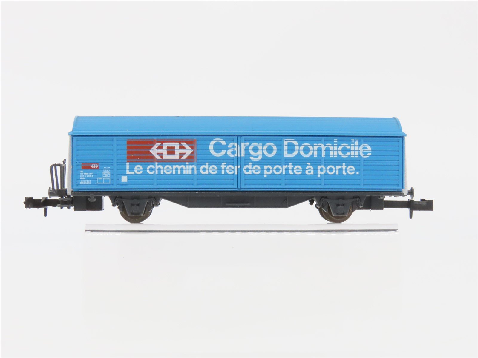 N Scale Roco SBB-CFF Cargo Domicile 2-Axle Sliding Wall Wagon
