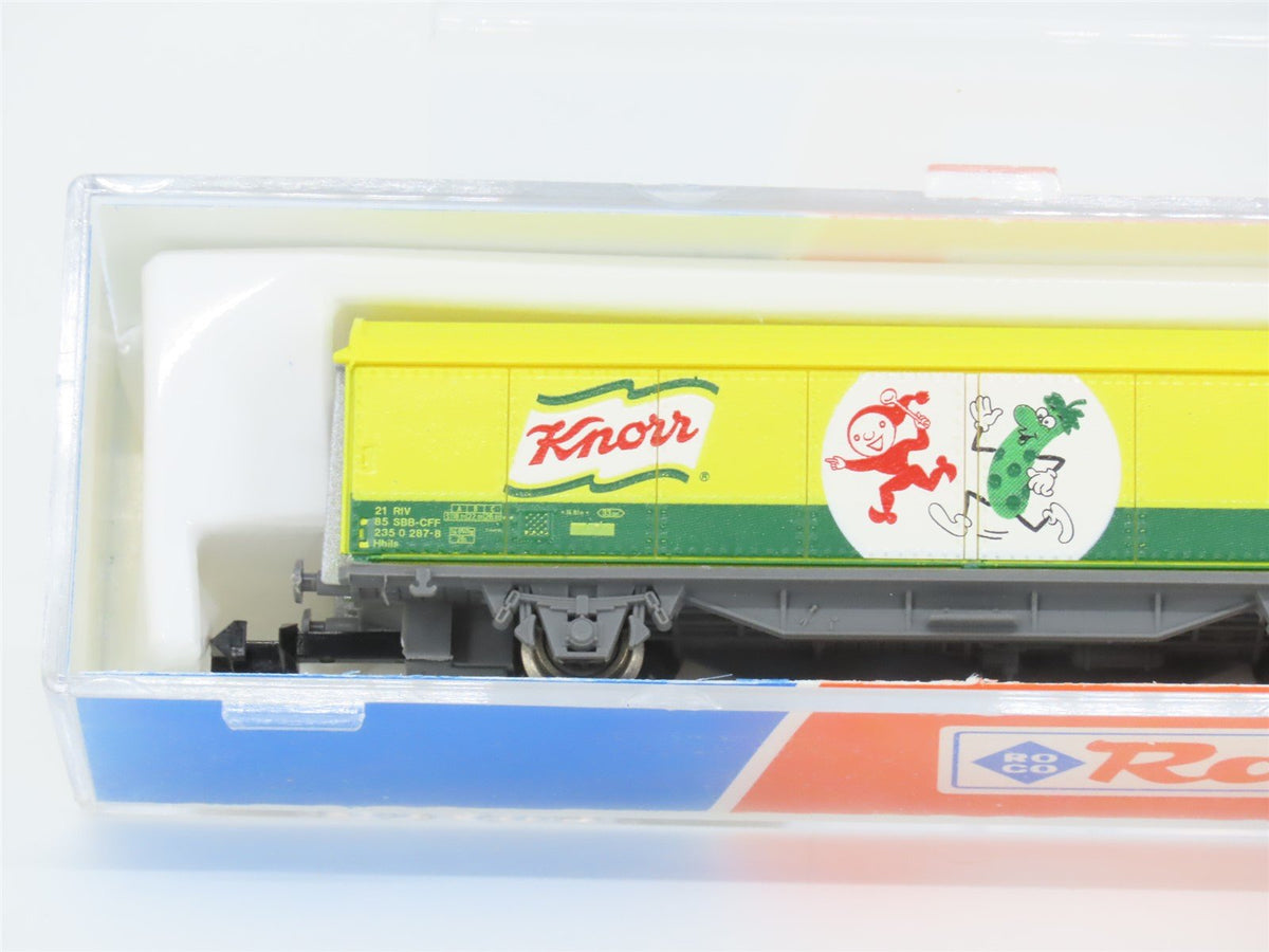 N Scale Roco 25231 SBB-CFF Knorr Chirat Sliding Wall Wagon