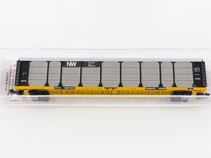 N Scale Micro-Trains MTL 11100330 ETTX NW Norfolk & Western 89' Auto Rack 800795