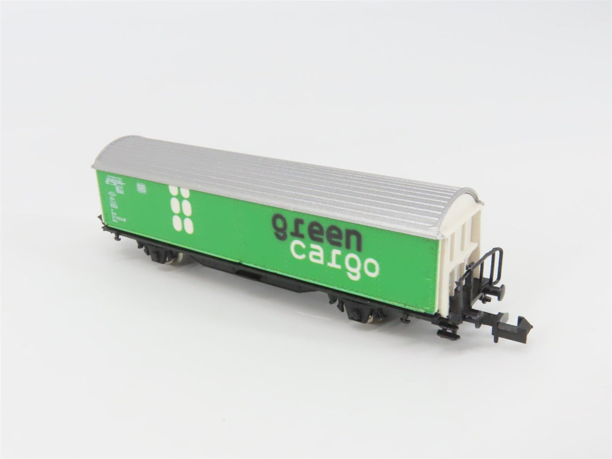 N Scale Roco DB Deutsche Bahn Green Cargo Sliding Wall Wagon