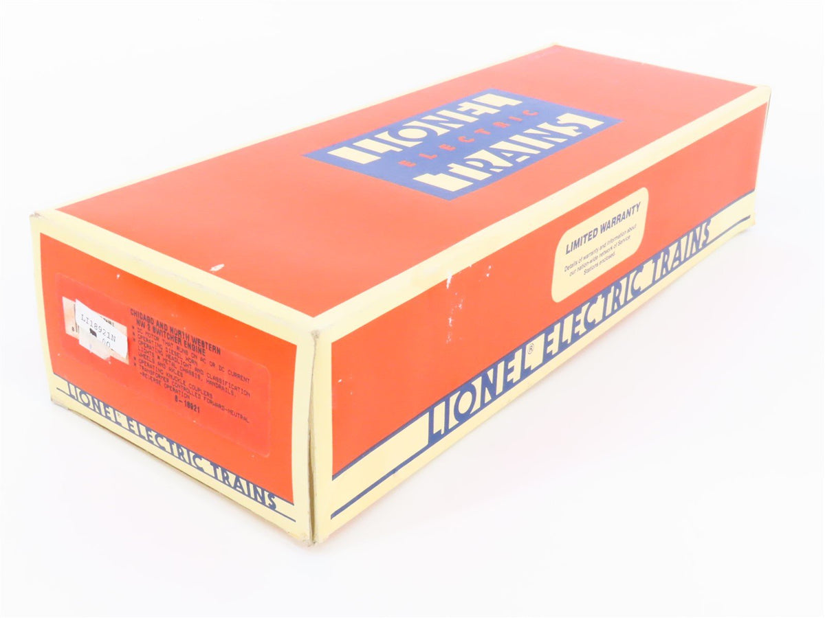 O Gauge 3-Rail Lionel 6-18921 CNW Railway NW2 Diesel Locomotive #1017