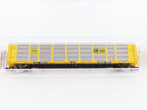 N Micro-Trains MTL 11100040 C&O Chessie ETTX 89' Tri-Level Auto Rack #802679