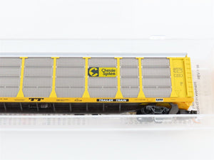 N Micro-Trains MTL 11100040 C&O Chessie ETTX 89' Tri-Level Auto Rack #802679