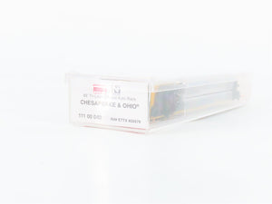 N Micro-Trains MTL 11100040 C&O Chessie ETTX 89' Tri-Level Auto Rack #802679