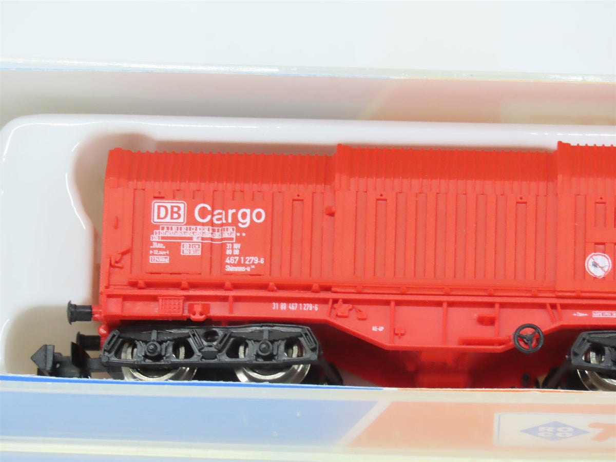 N Scale Roco 25413 DB Deutsche Bahn Cargo Telescopic Hood Wagon