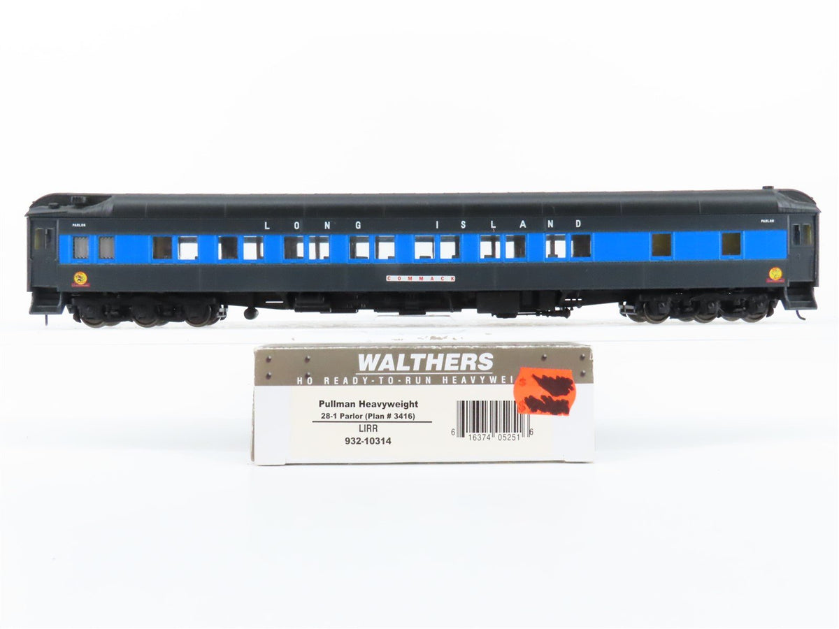 HO Walthers 932-10314 LIRR Pullman Heavyweight Parlor Passenger Custom &quot;Commack&quot;