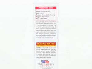 N Micro-Trains MTL 11100390 SSW Cotton Belt 89' Closed Auto Rack #80638