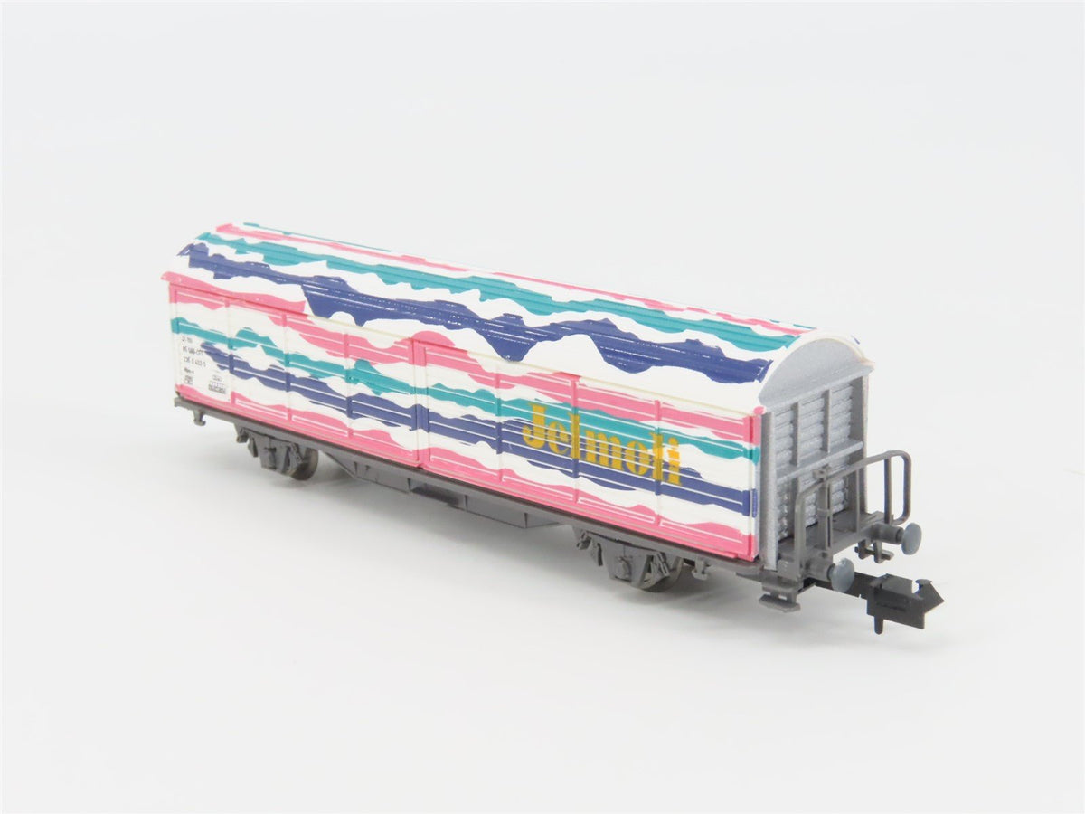 N Scale Roco 25232 SBB-CFF Jelmoli Sliding Wall Wagon