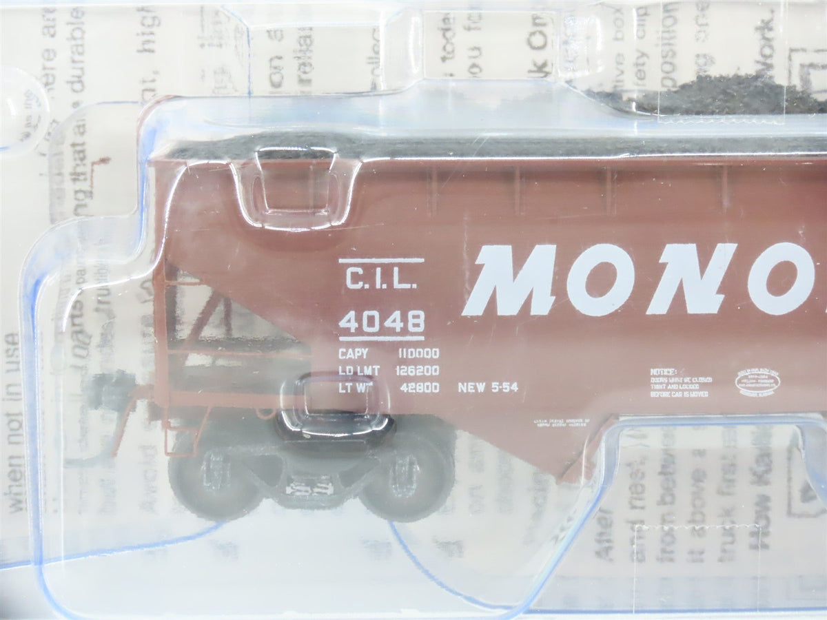 HO Scale Kadee 7016 CIL Monon 50-Ton 2-Bay Hopper Car #4048 Sealed