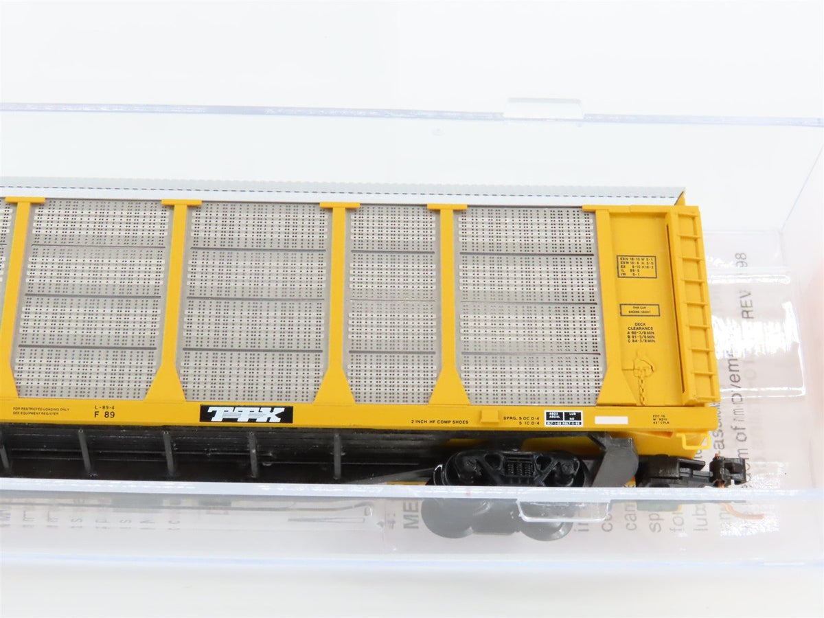 N Scale Micro-Trains MTL 11100111 TTGX CSX 89&#39; Closed Auto Rack Car #992046