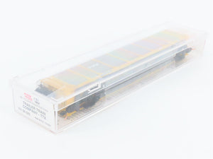 N Scale Micro-Trains MTL 11100020 TTX 89' Tri-Level Closed Auto Rack #711021