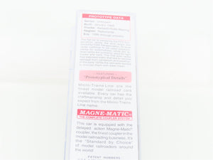 N Scale Micro-Trains MTL 11100111 TTGX CSX 89' Closed Auto Rack Car #992046