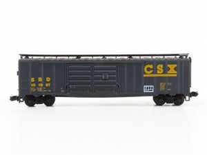 N Scale Bev-Bel SBD CSX Railroad 50' Double Door Boxcar #101997